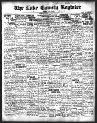 Lake County Register (1922), 1 Sep 1926