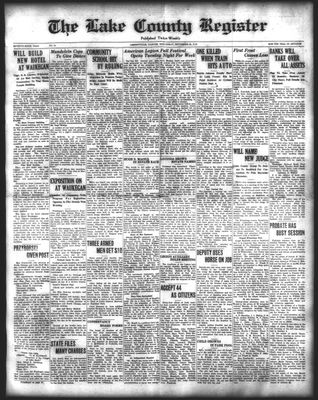 Lake County Register (1922), 29 Sep 1926