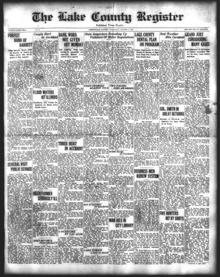 Lake County Register (1922), 6 Oct 1926