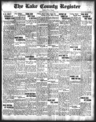 Lake County Register (1922), 23 Oct 1926