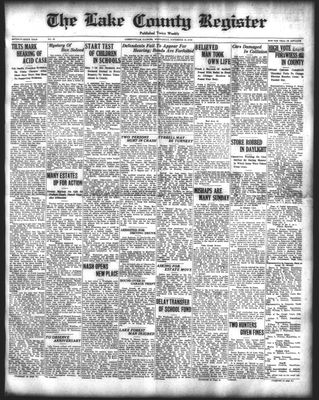 Lake County Register (1922), 10 Nov 1926