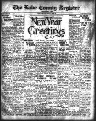 Lake County Register (1922), 29 Dec 1926