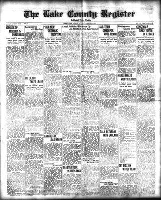 Lake County Register (1922), 12 Feb 1927