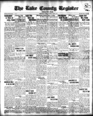 Lake County Register (1922), 9 Mar 1927