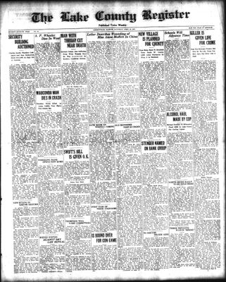 Lake County Register (1922), 30 Apr 1927