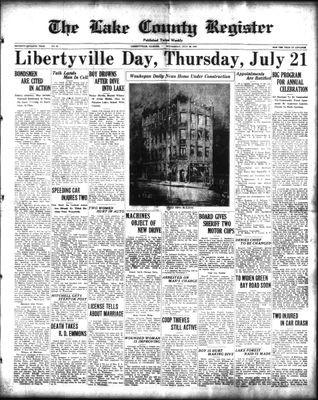 Lake County Register (1922), 20 Jul 1927