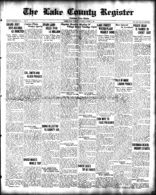 Lake County Register (1922), 8 Oct 1927