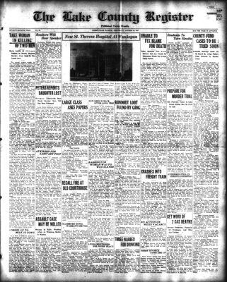 Lake County Register (1922), 26 Oct 1927