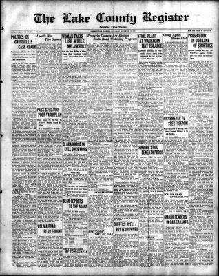 Lake County Register (1922), 17 Dec 1927