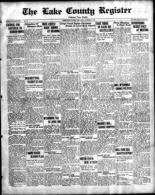 Lake County Register (1922), 21 Dec 1927