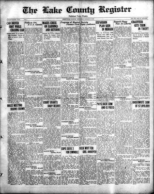 Lake County Register (1922), 18 Jan 1928