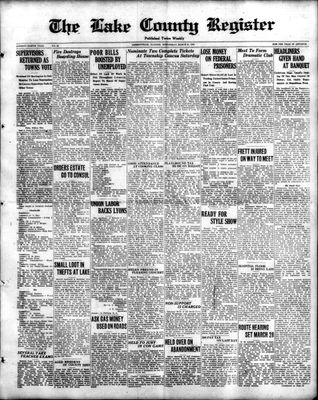 Lake County Register (1922), 21 Mar 1928