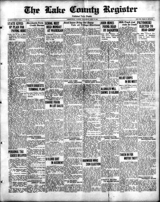 Lake County Register (1922), 18 Apr 1928