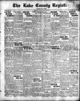 Lake County Register (1922), 25 Apr 1928