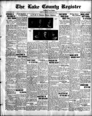 Lake County Register (1922), 9 Jun 1928