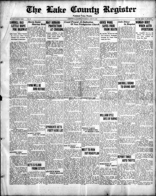 Lake County Register (1922), 27 Jun 1928