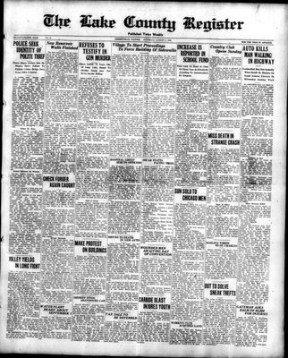 Lake County Register (1922), 4 Aug 1928