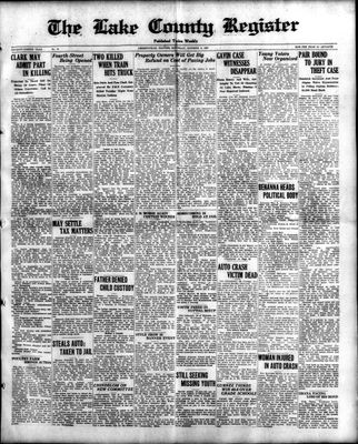 Lake County Register (1922), 6 Oct 1928