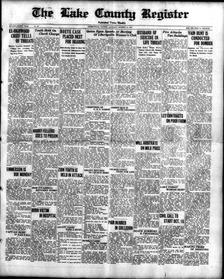 Lake County Register (1922), 13 Oct 1928