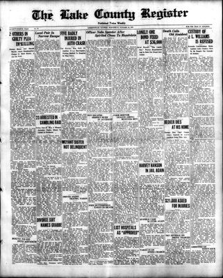 Lake County Register (1922), 24 Oct 1928