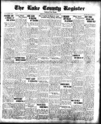 Lake County Register (1922), 14 Nov 1928