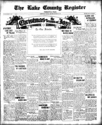 Lake County Register (1922), 22 Dec 1928