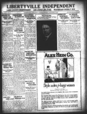 Libertyville Independent, 27 Sep 1923