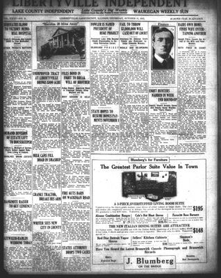 Libertyville Independent, 25 Oct 1923