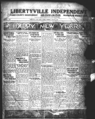 Libertyville Independent, 1 Jan 1925