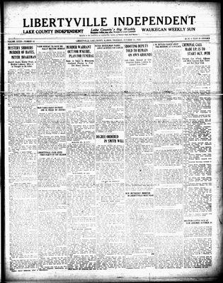 Libertyville Independent, 15 Oct 1925