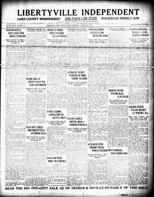 Libertyville Independent, 29 Oct 1925