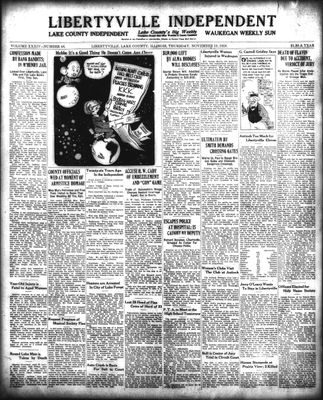 Libertyville Independent, 18 Nov 1926