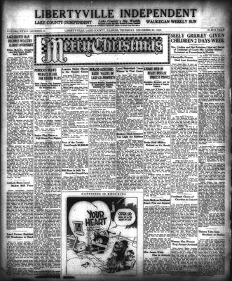 Libertyville Independent, 23 Dec 1926