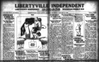 Libertyville Independent, 13 Jan 1927