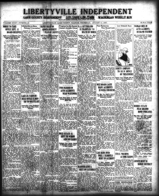 Libertyville Independent, 11 Aug 1927