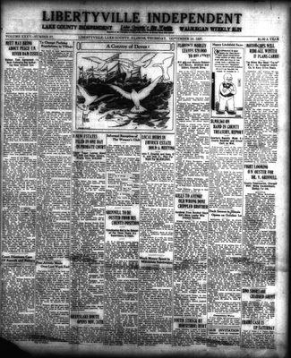 Libertyville Independent, 15 Sep 1927