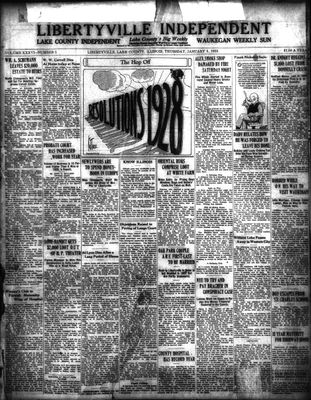 Libertyville Independent, 5 Jan 1928