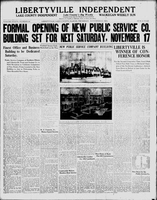 Libertyville Independent, 15 Nov 1928