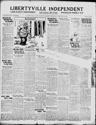 Libertyville Independent, 14 Feb 1929