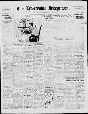 Libertyville Independent, 9 May 1929