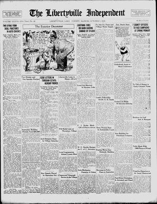 Libertyville Independent, 3 Oct 1929