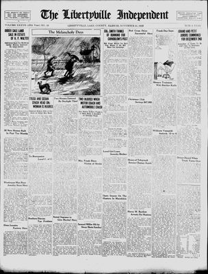 Libertyville Independent, 14 Nov 1929