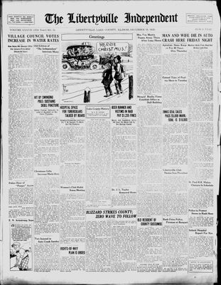 Libertyville Independent, 19 Dec 1929