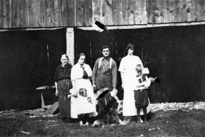 Graziella, Olivier et Gabrielle Brunet