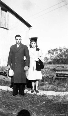 Photo de mariage de Lucien Charette et Jeanne Jeanin