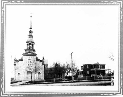 Église et presbytère de St-Albert