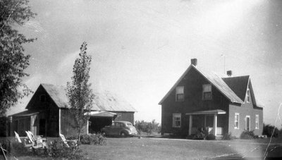 La maison de Roch Latreille avant les réparations