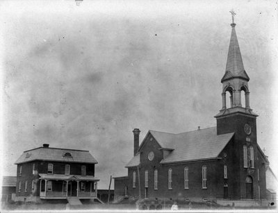 Église et presbytère de Hammond