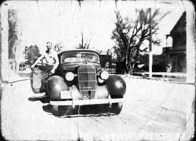 Lionel Boileau et sa voiture