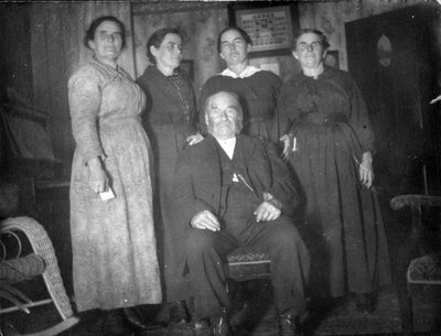 Moise Bazinet et ses filles